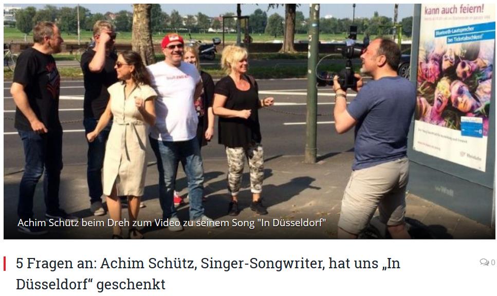 The Düsseldorfer Achim Schütz Interview